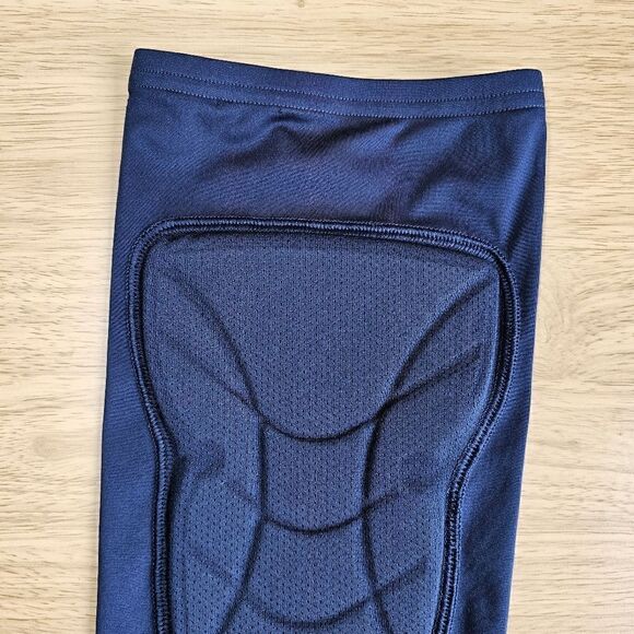 Air Jordan Nike Pro Hyperstrong Knee Shin Padded Sleeve Extra Large XL Blue Grey - Picture 4 of 6